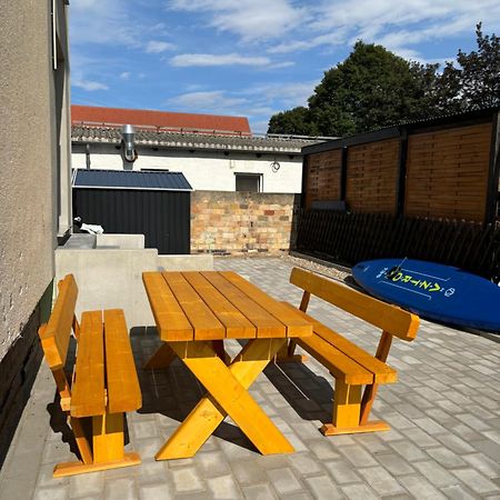 Ferienwohnung H&M Immobilien - Geiseltalsee Braunsbedra Bagian luar foto